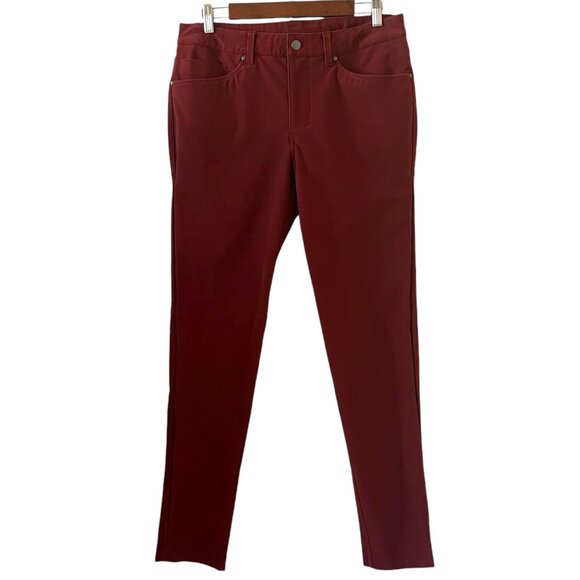 Lululemon Men's ABC Slim Utilitech Pants In Date Brown Size 31 - Picture 1 of 13